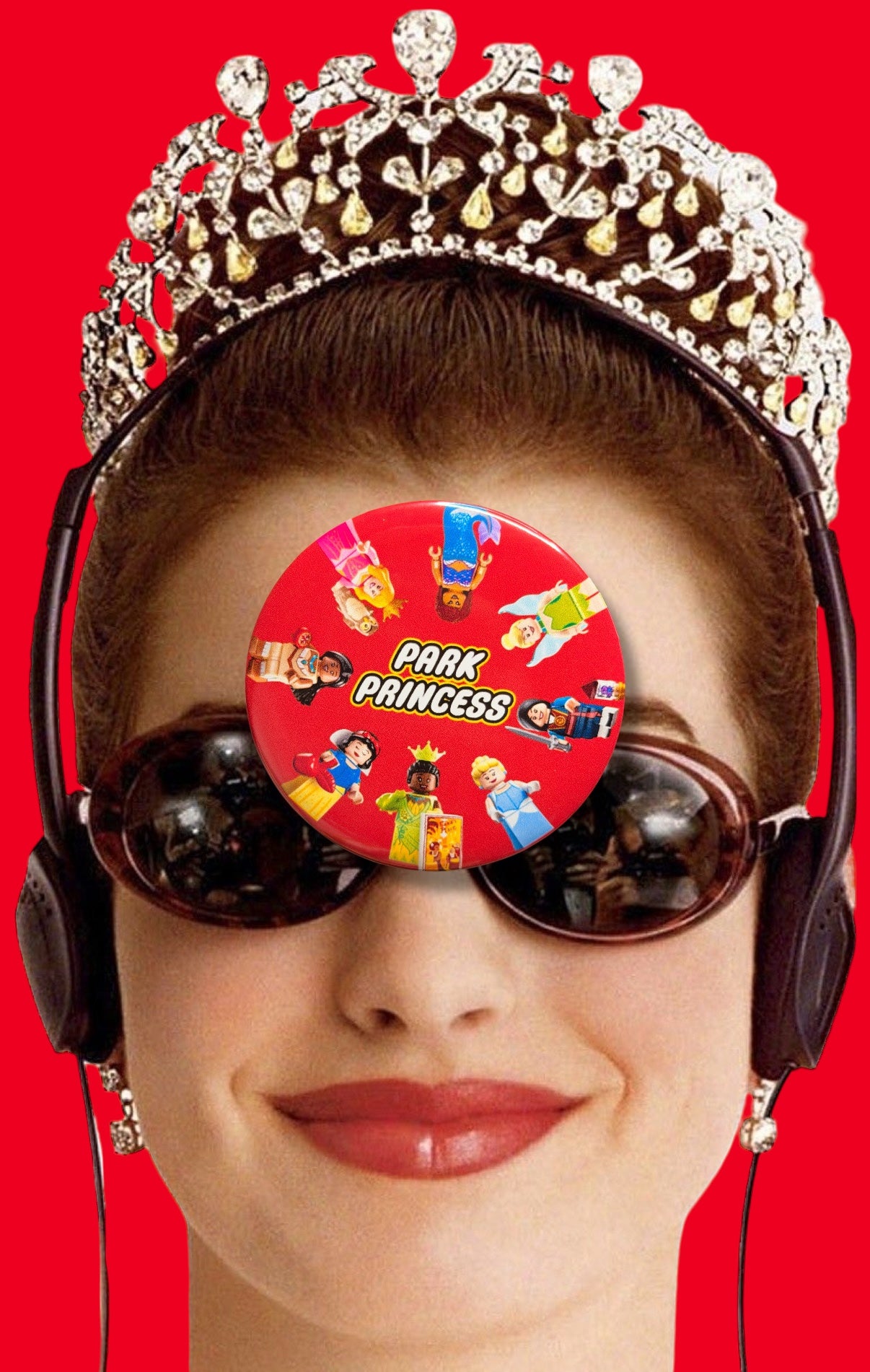 Lego Park Princess Button